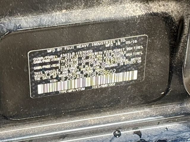 2016 Subaru Crosstrek 2.0i Premium W/ HEATED SEATS