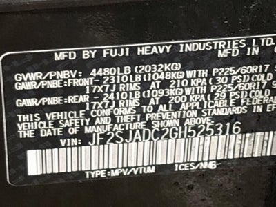 2016 Subaru Forester 2.5i Premium CLEAN CARFAX