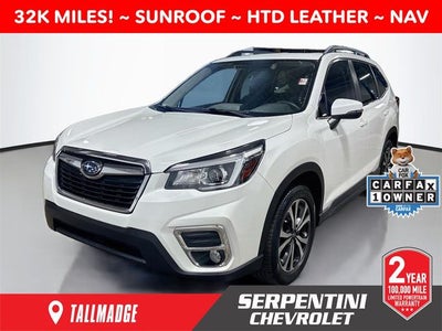 2019 Subaru Forester Limited W/ HTD SEATS + NAV!