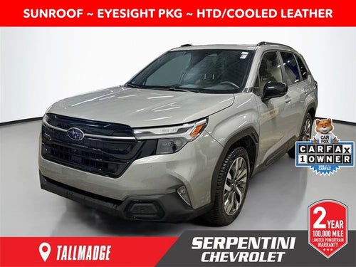 2025 Subaru Forester Touring EYESIGHT PKG!