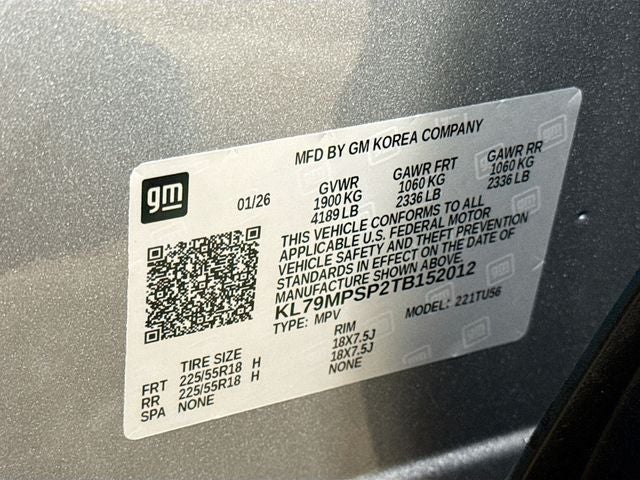 2026 Chevrolet TrailBlazer LT