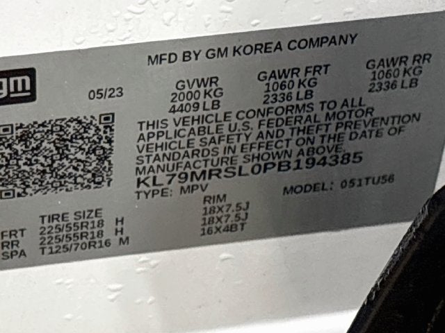 2023 Chevrolet TrailBlazer LT W/ HEATED SEATS