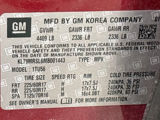 2021 Chevrolet TrailBlazer LT 45K MILES!