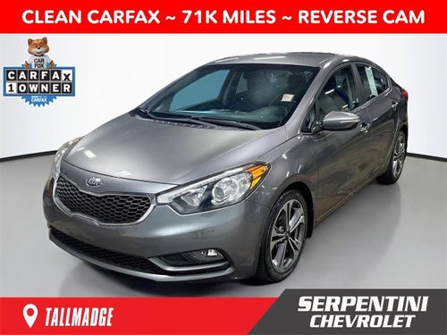 2015 Kia Forte EX 1 OWNER CLEAN CARFAX!