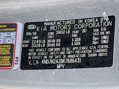 2019 Kia Soul Base W/ BACKUP CAMERA
