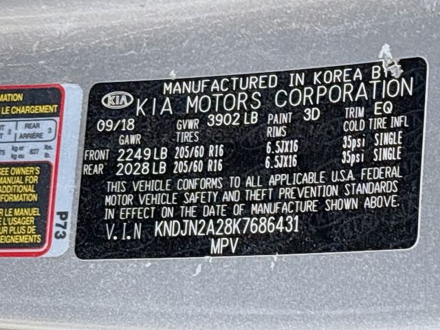 2019 Kia Soul Base W/ BACKUP CAMERA