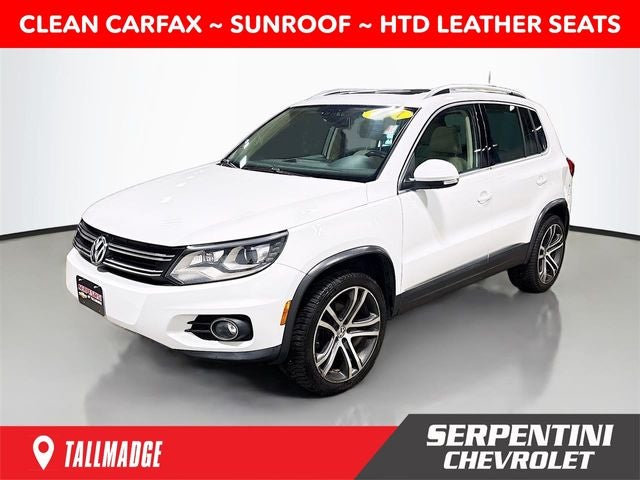 2017 Volkswagen Tiguan 2.0T SEL 4Motion + CLEAN CARFAX