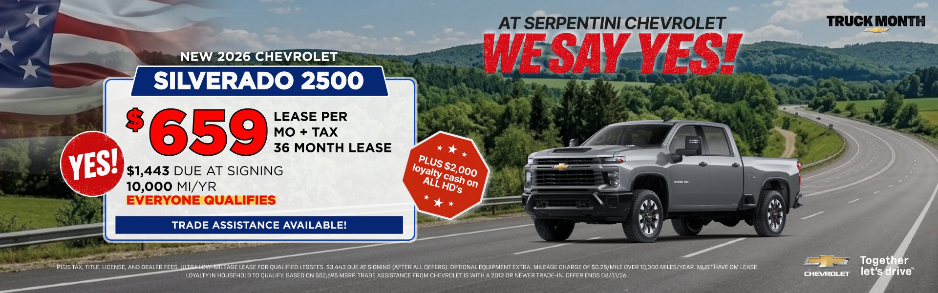 New 2026 Chevrolet Silverado 2500 Offer