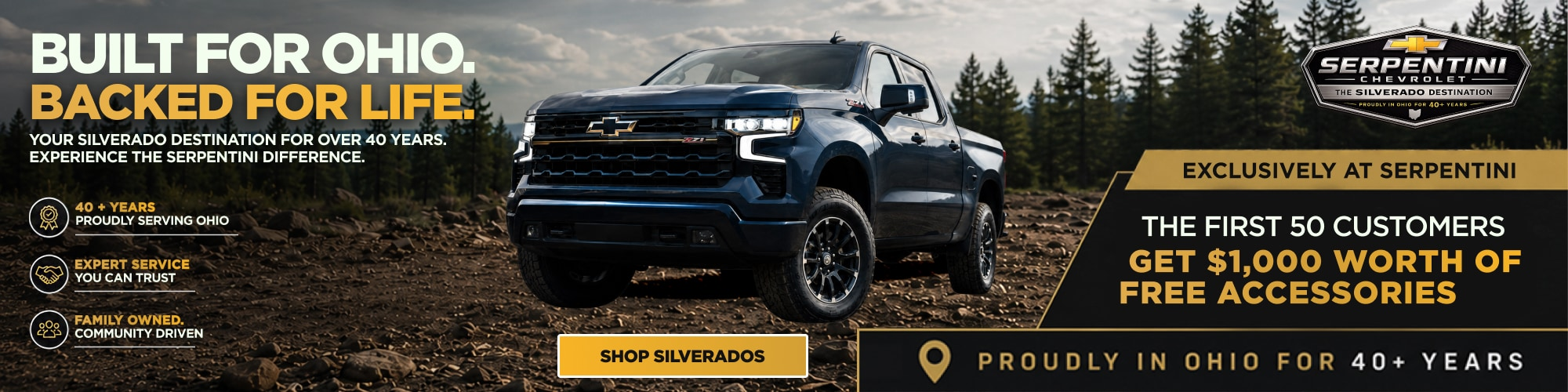 Shop Silverados at Serpentini Chevrolet in Middleburg Heights OH