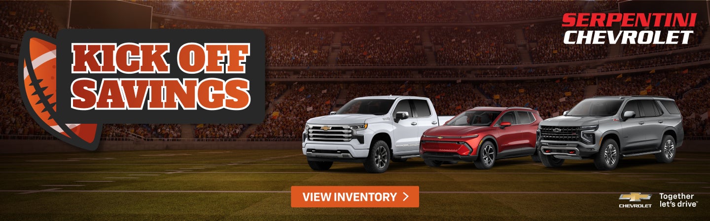 Chevrolet Labor Day Sales Event at Serpentini Chevrolet
