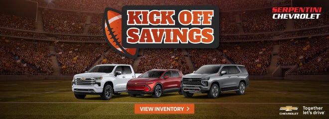 Chevrolet Labor Day Sales Event at Serpentini Chevrolet